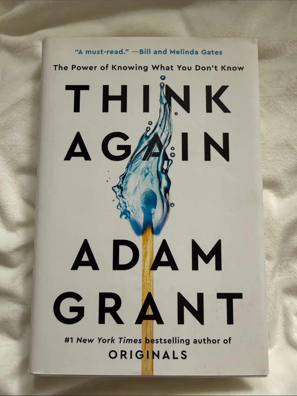 Think Again Hardcover Book - Adam Grant